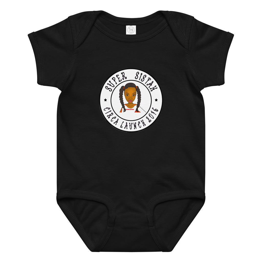 Super Sistah Circa Baby jersey bodysuit - VivaSistah