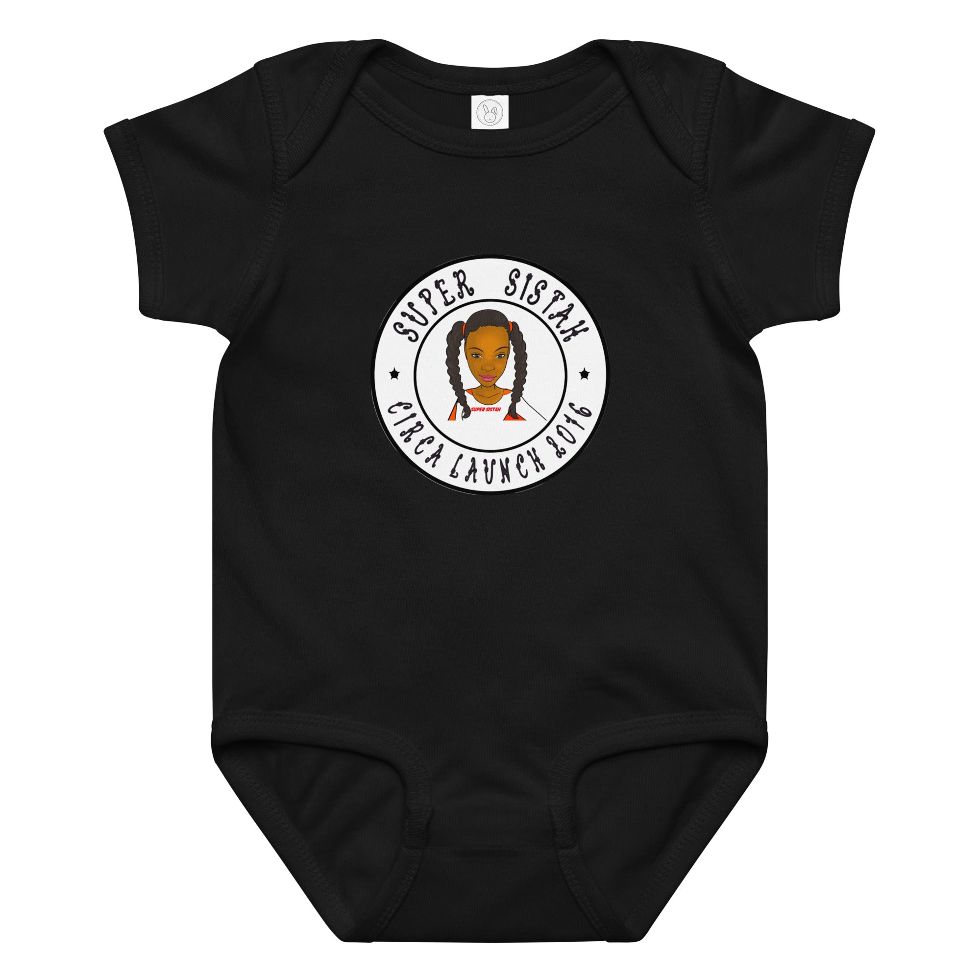 Super Sistah Circa Baby jersey bodysuit - VivaSistah
