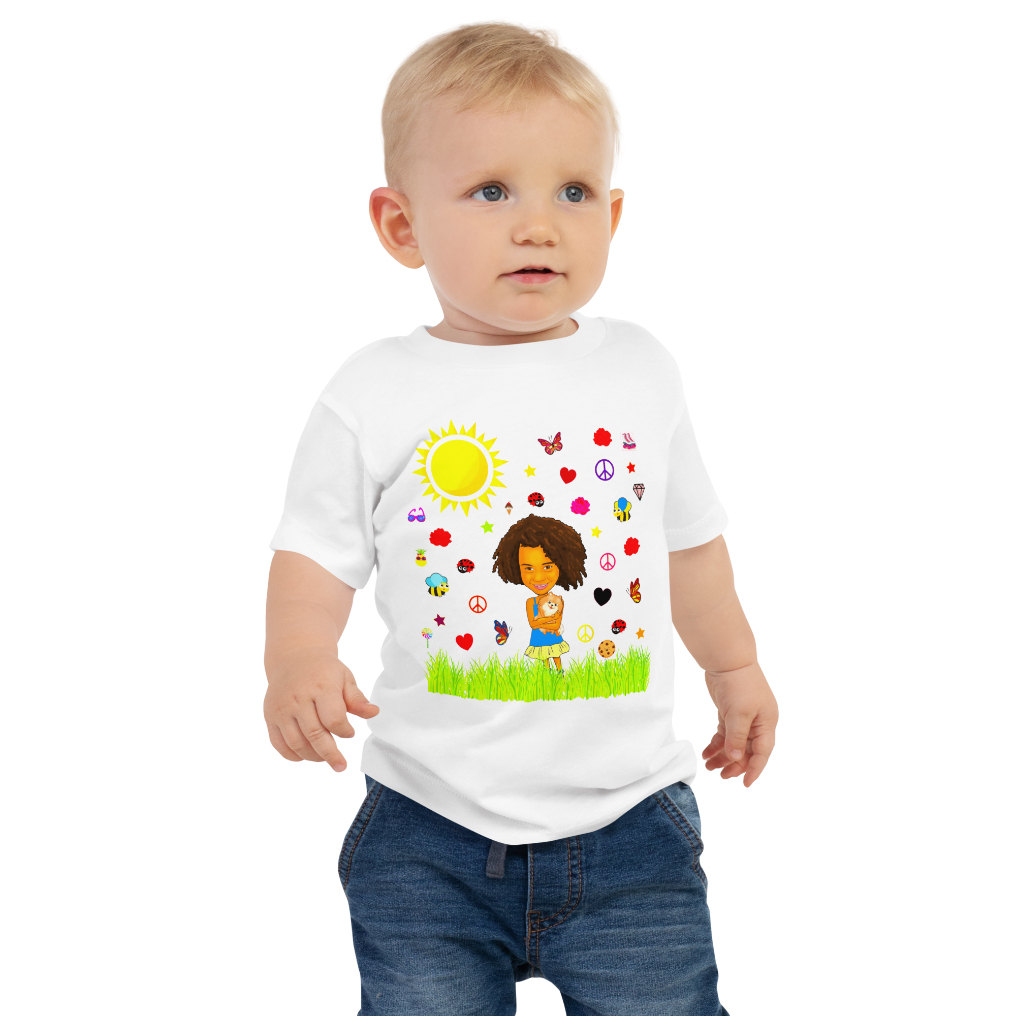 Secoiya sun Baby Jersey Short Sleeve Tee - VivaSistah