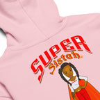 Teen Clothing — regular fit cotton — Super Sistah Hooded T-Shirt — Front & Back Design*