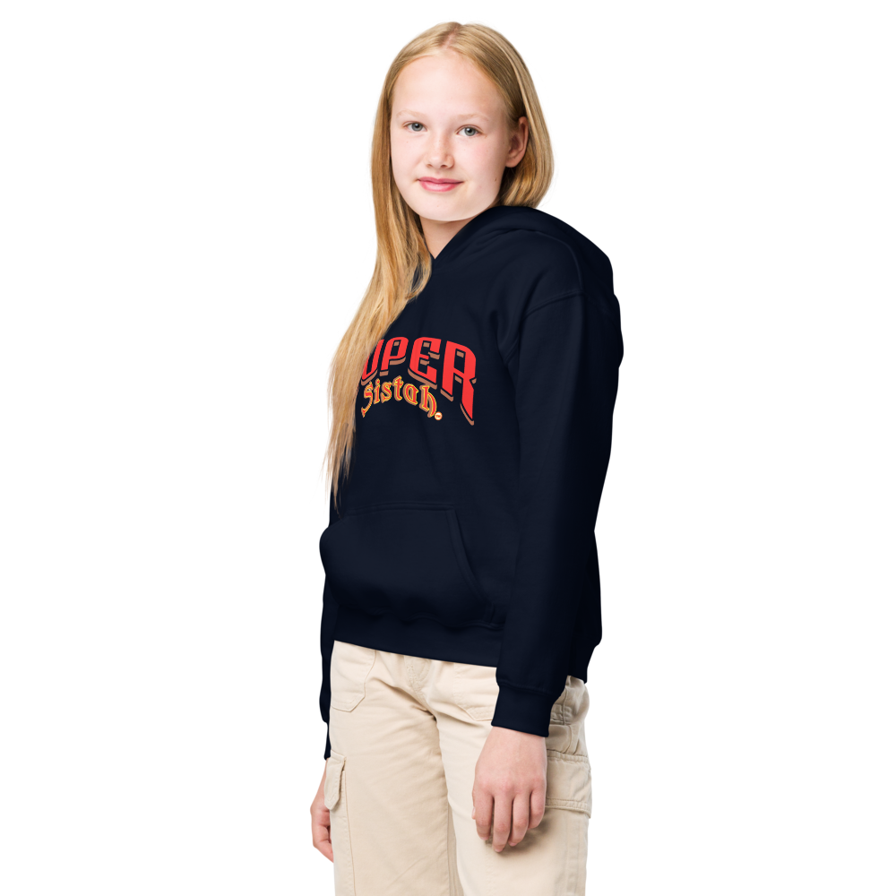 Super Sistah logo heavy blend hoodie - VivaSistah