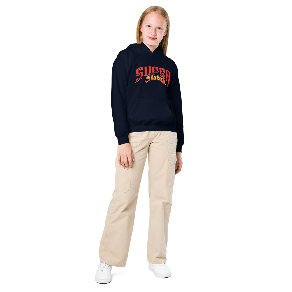 Super Sistah logo heavy blend hoodie - VivaSistah