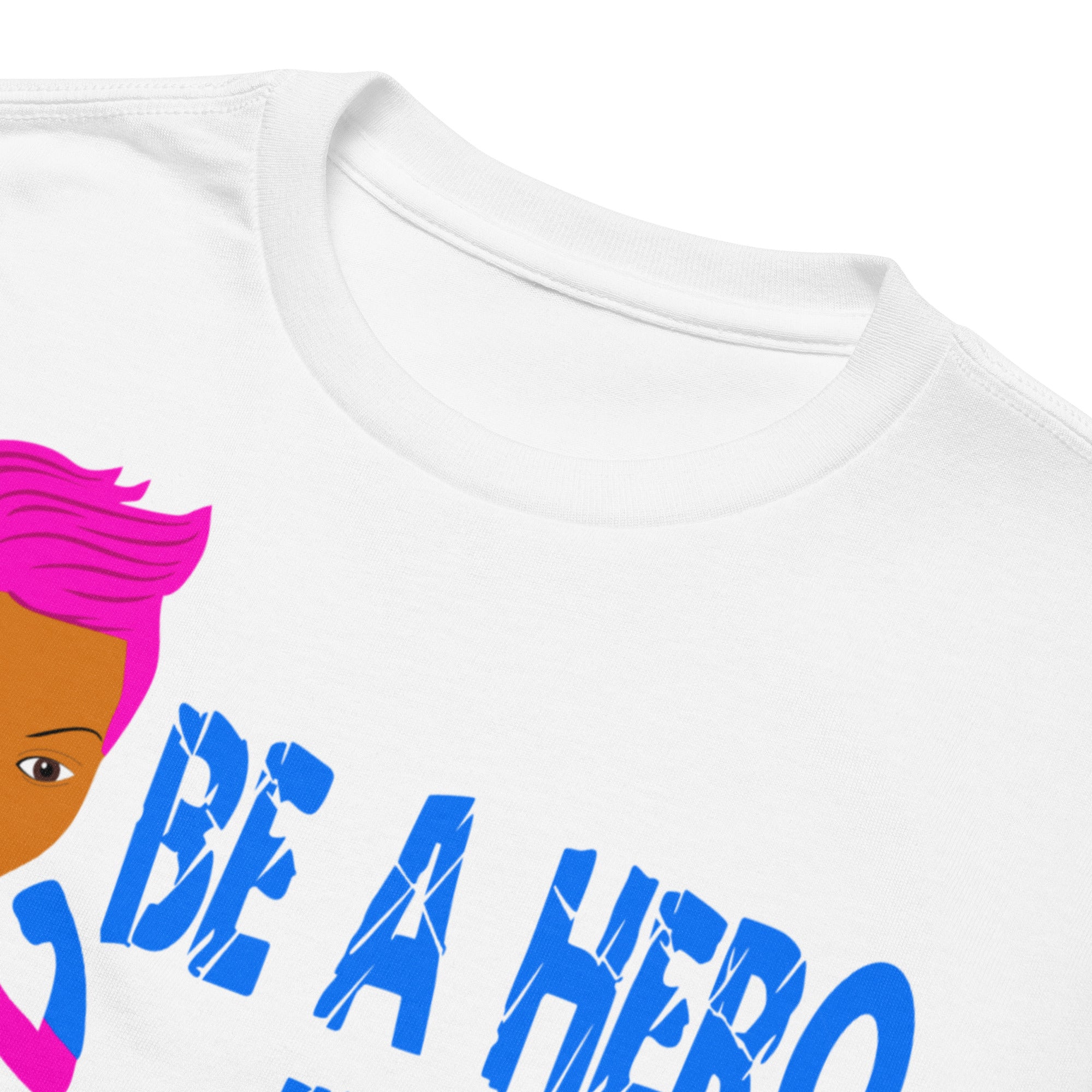 Ebonie Starr Be A Hero short sleeve t-shirt - VivaSistah