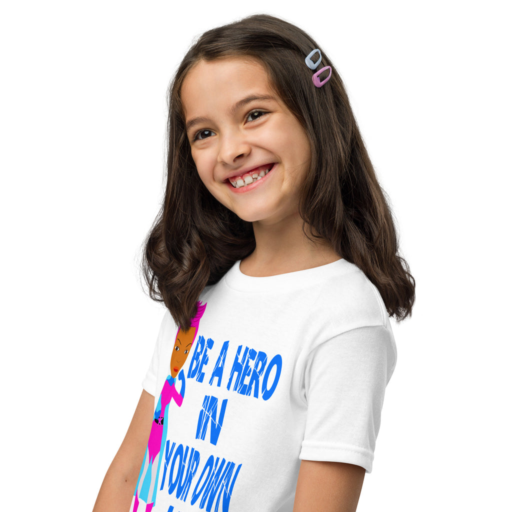 Ebonie Starr Be A Hero short sleeve t-shirt - VivaSistah