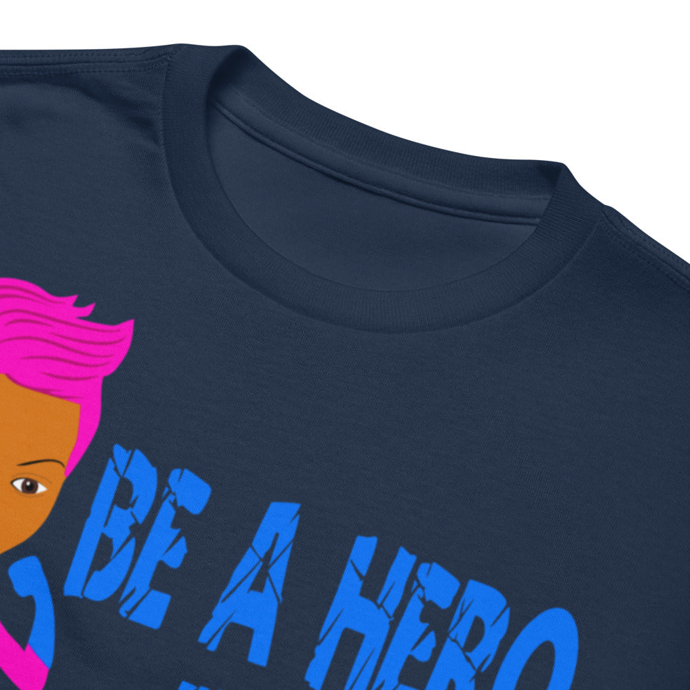 Ebonie Starr Be A Hero short sleeve t-shirt - VivaSistah