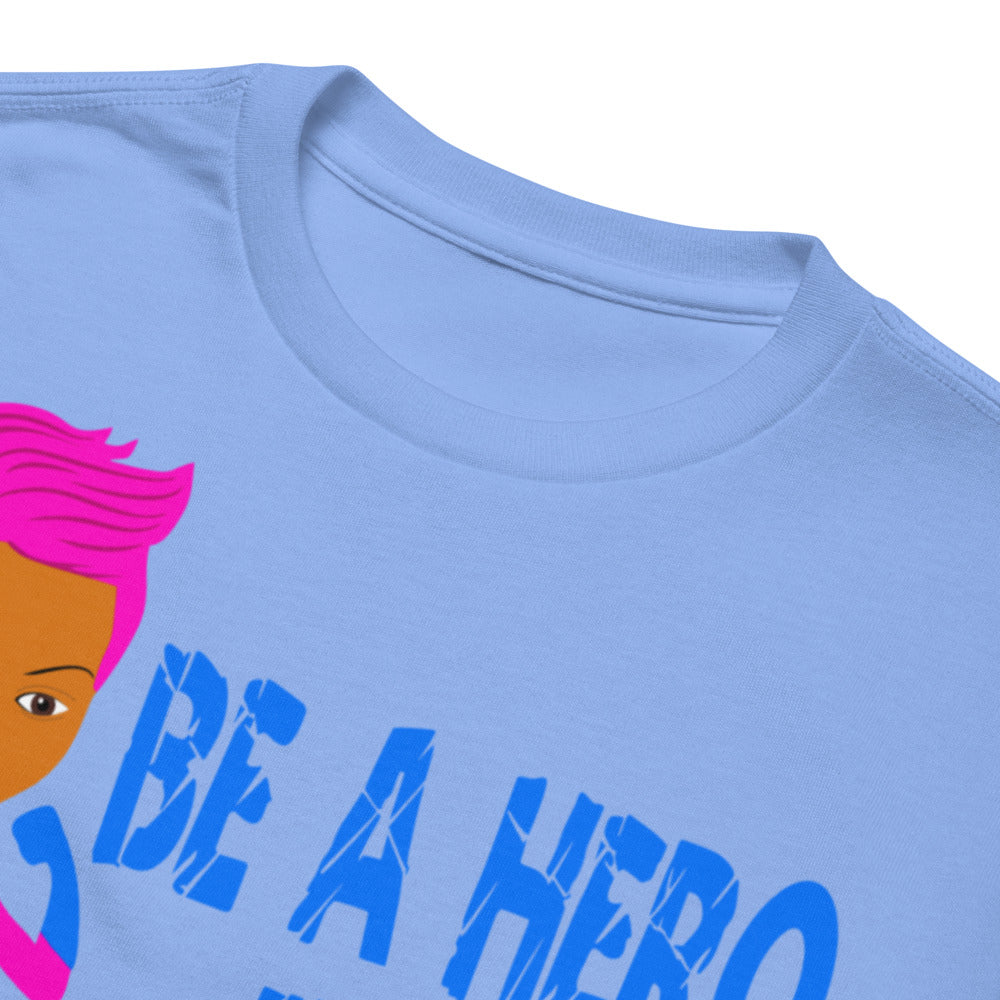 Ebonie Starr Be A Hero short sleeve t-shirt - VivaSistah