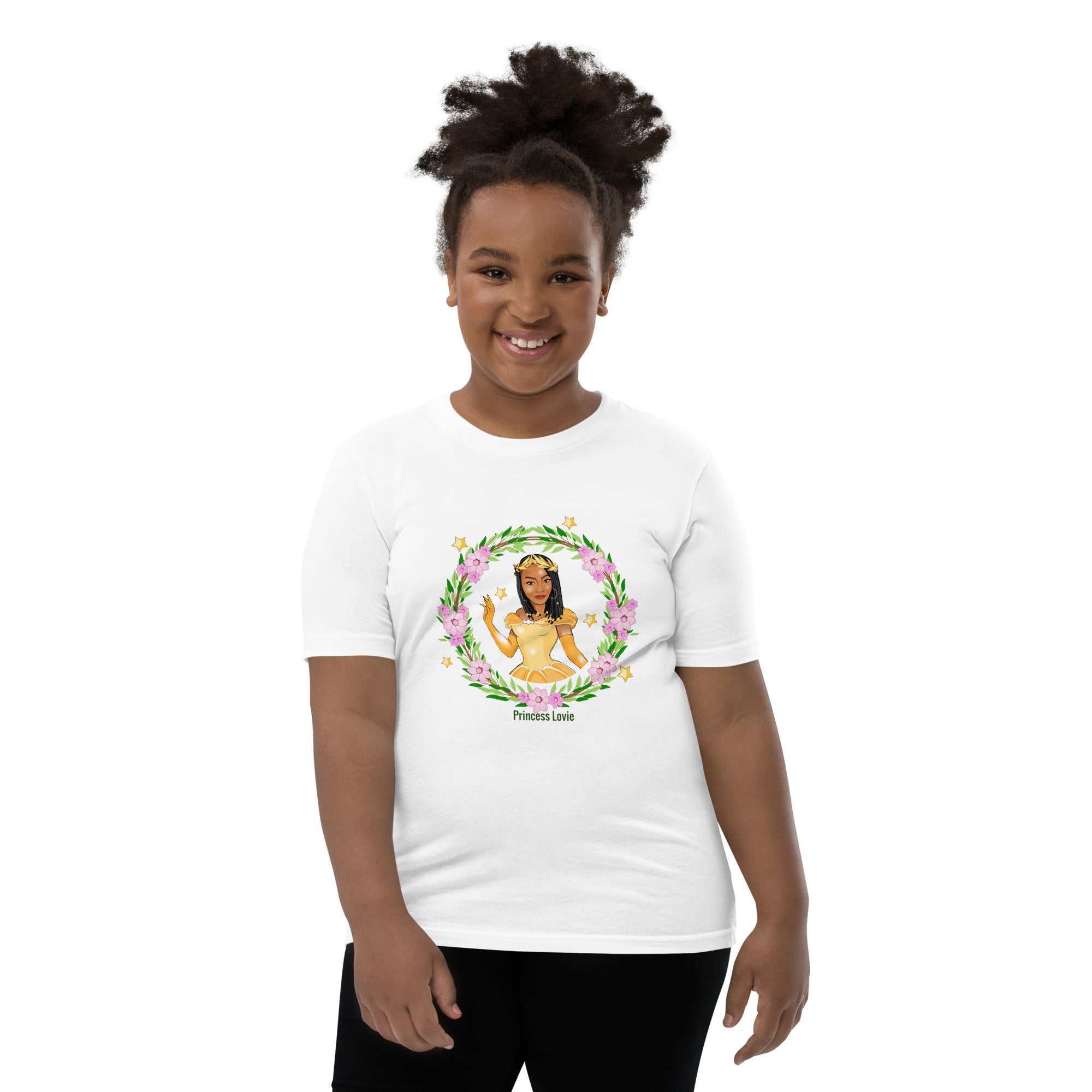 Princess Lovie Youth Short Sleeve T-Shirt - VivaSistah
