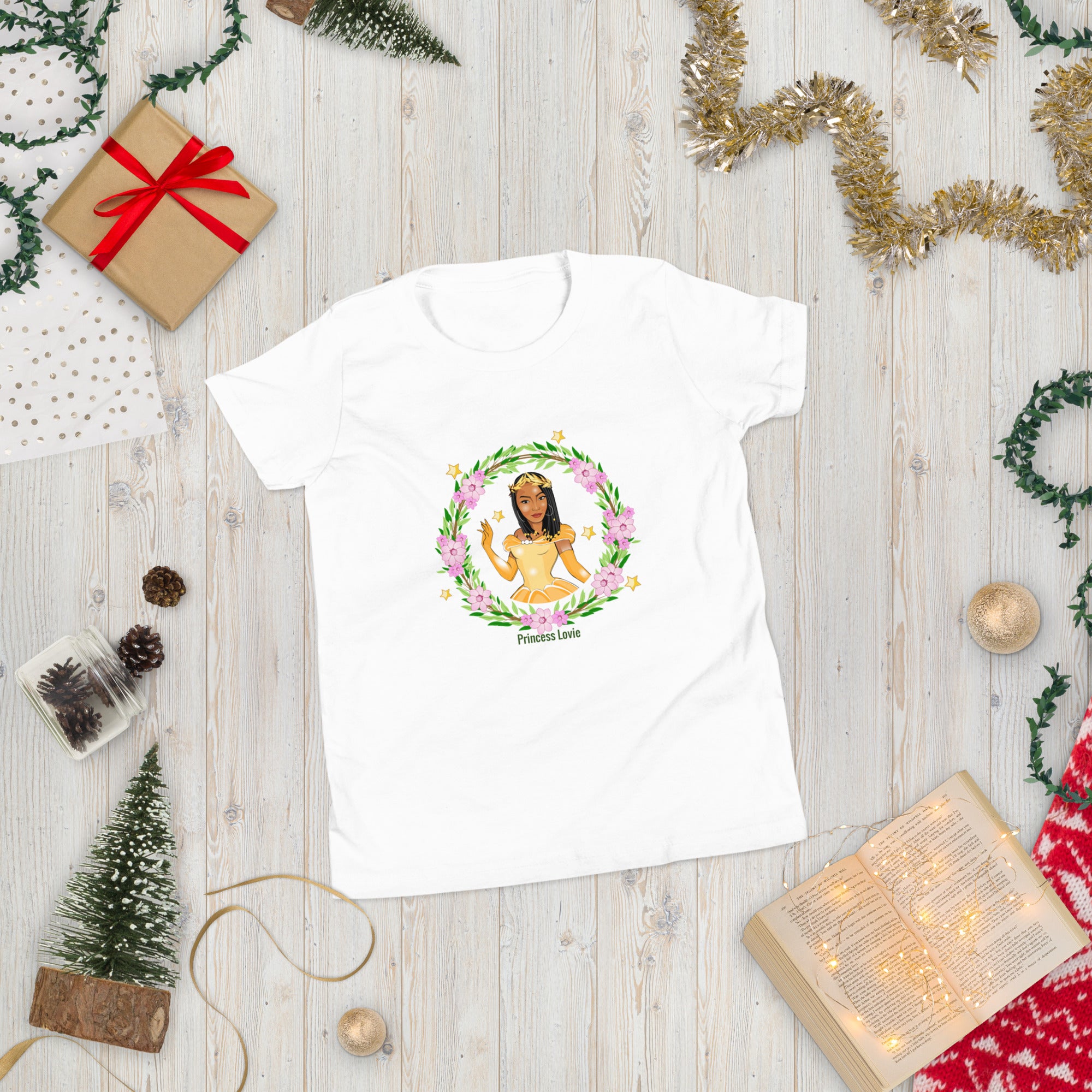Princess Lovie Youth Short Sleeve T-Shirt - VivaSistah