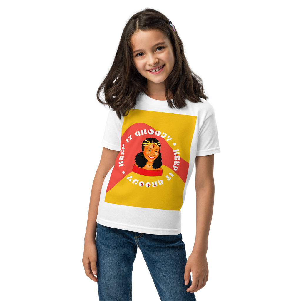 Youth t-shirt Lisa Keep it Groovy - VivaSistah