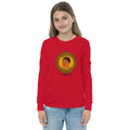 Youth long sleeve tee Afrika Naturally Beautiful - VivaSistah