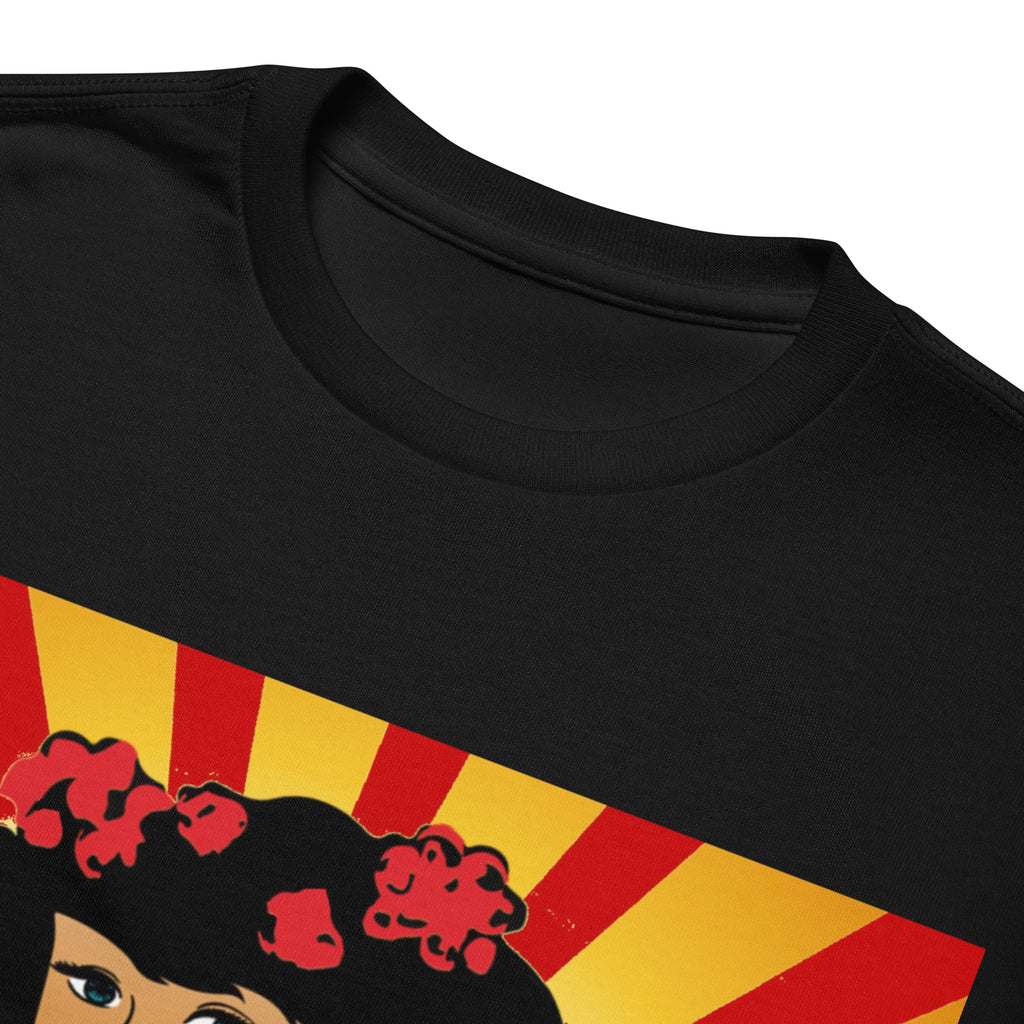 Youth t-shirt Chantay Red Burst - VivaSistah