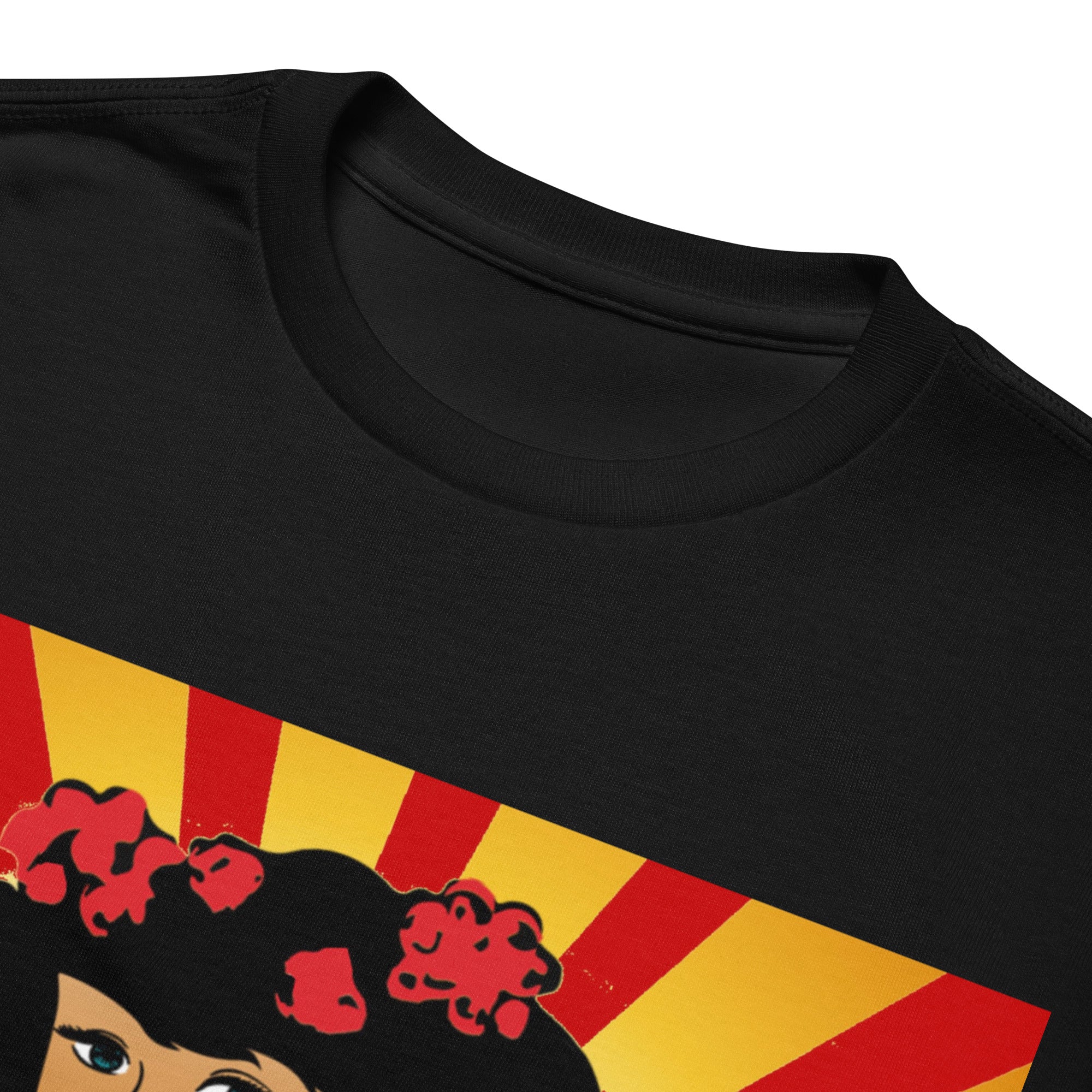 Youth t-shirt Chantay Red Burst - VivaSistah