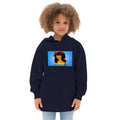 Kids fleece hoodie Chantay Blue Burst - VivaSistah