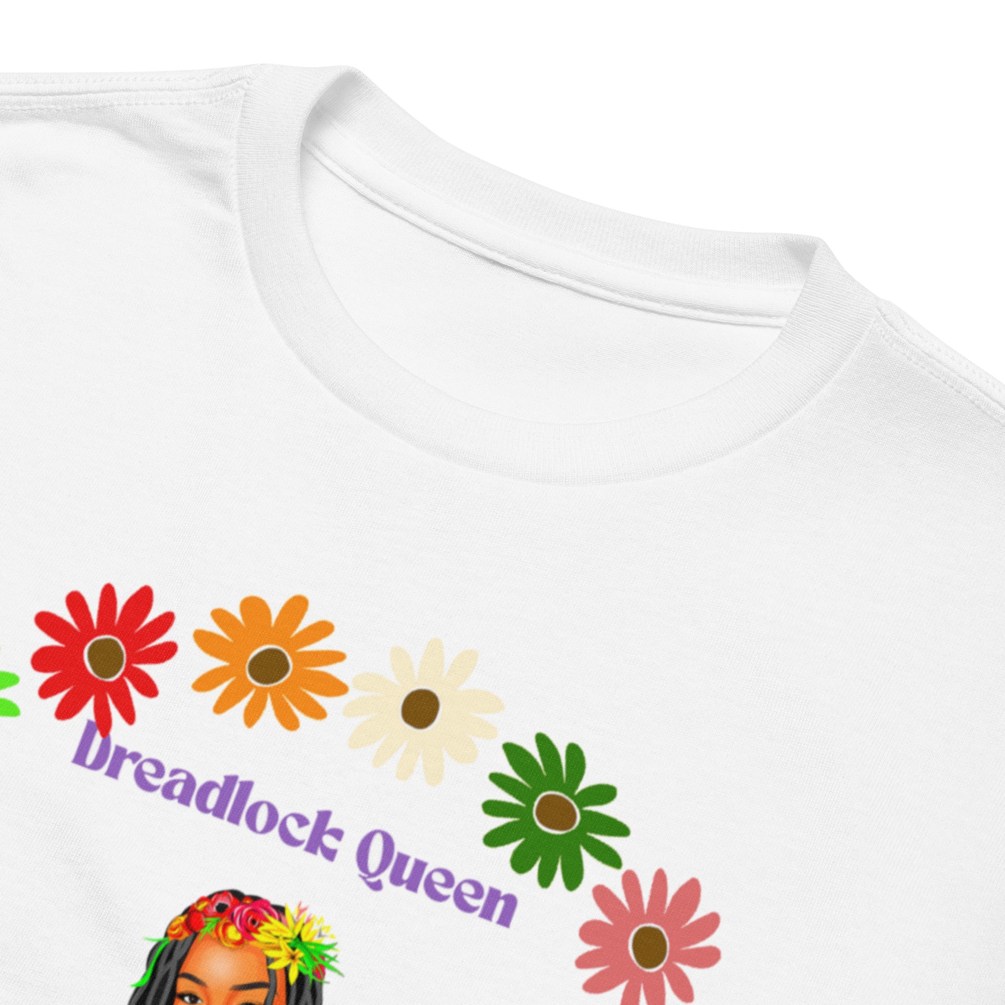 Youth t-shirt Dreadlock Queen with attitude - VivaSistah