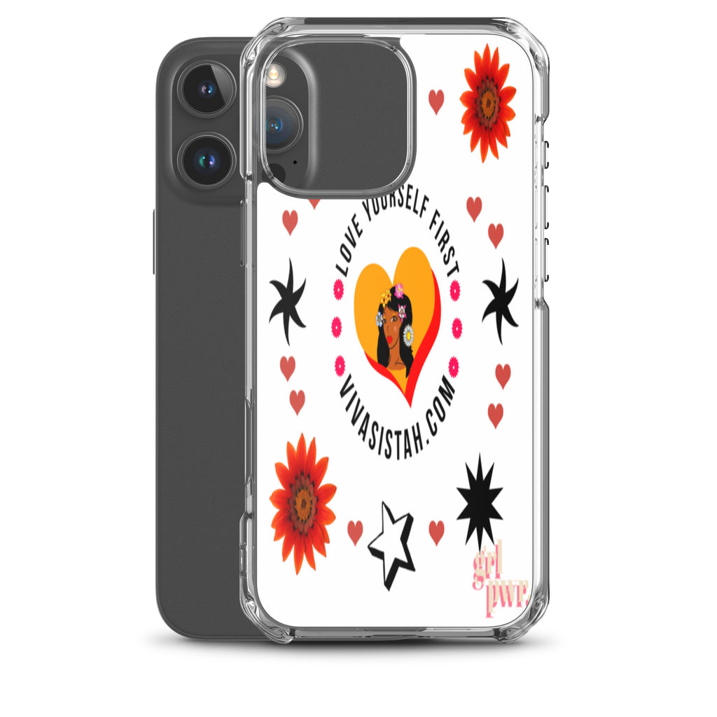 Clear Case for iPhone® Jade flowers Flowers & Stars