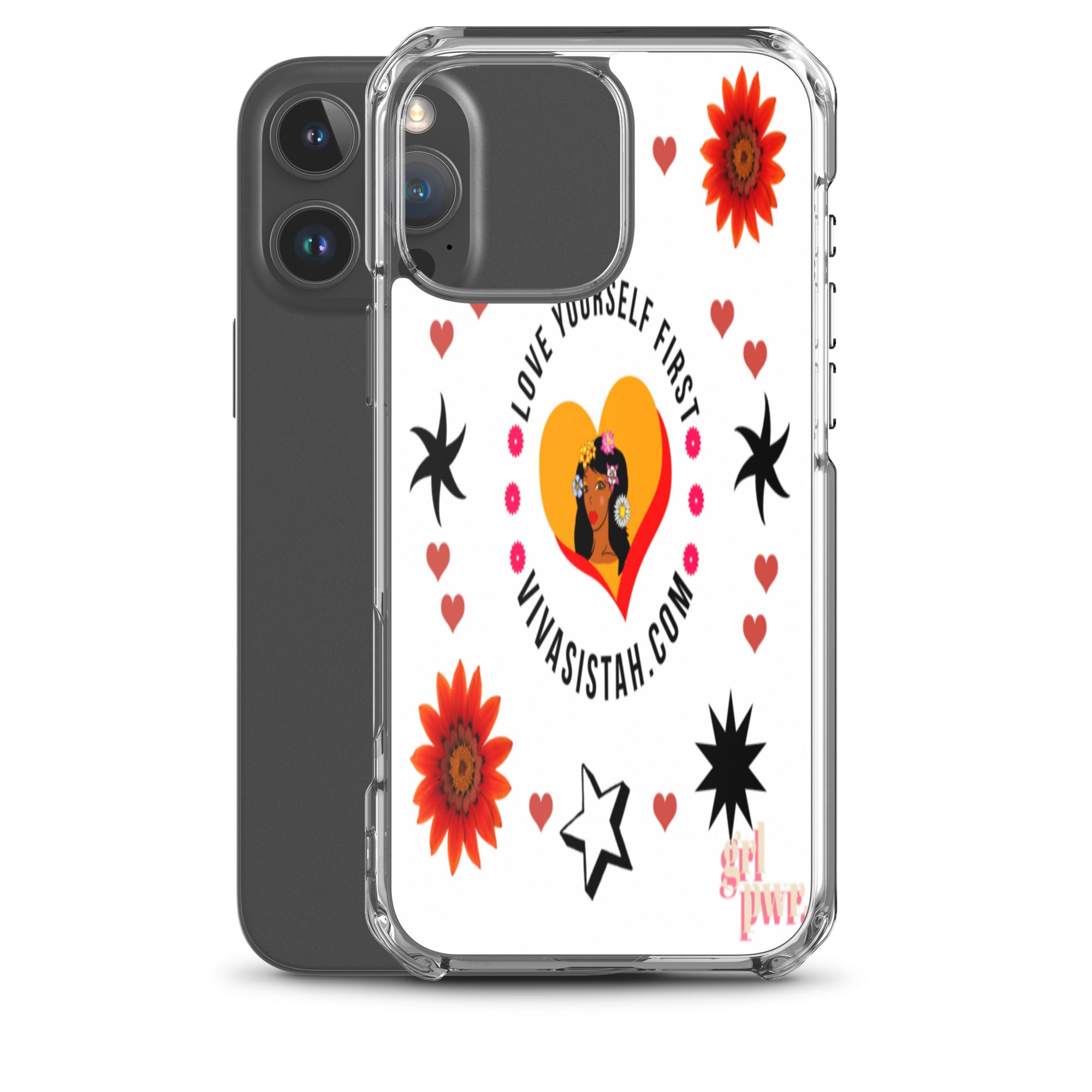 Clear Case for iPhone® Jade flowers Flowers & Stars