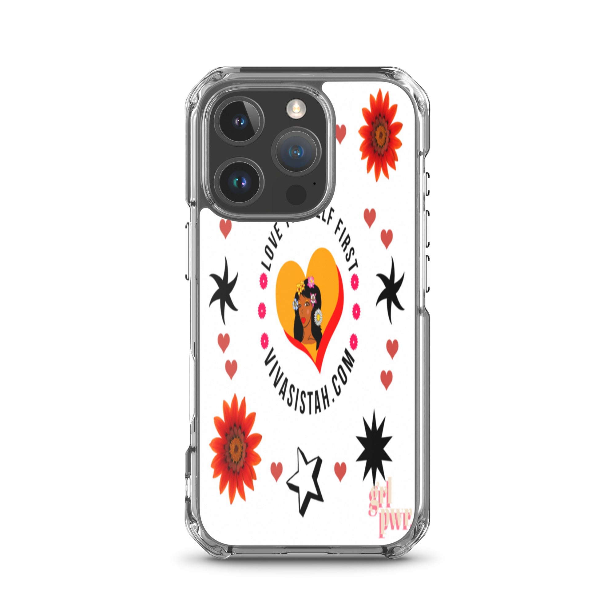 Clear Case for iPhone® Jade flowers Flowers & Stars