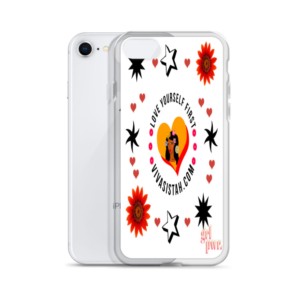 Clear Case for iPhone® Jade flowers Flowers & Stars