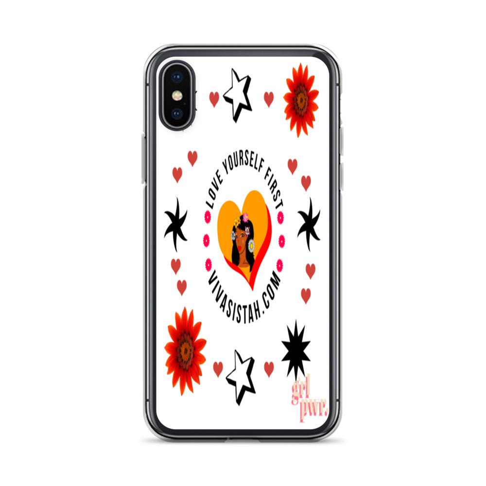 Clear Case for iPhone® Jade flowers Flowers & Stars