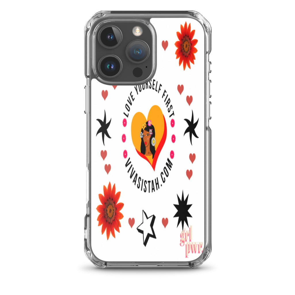 Clear Case for iPhone® Jade flowers Flowers & Stars