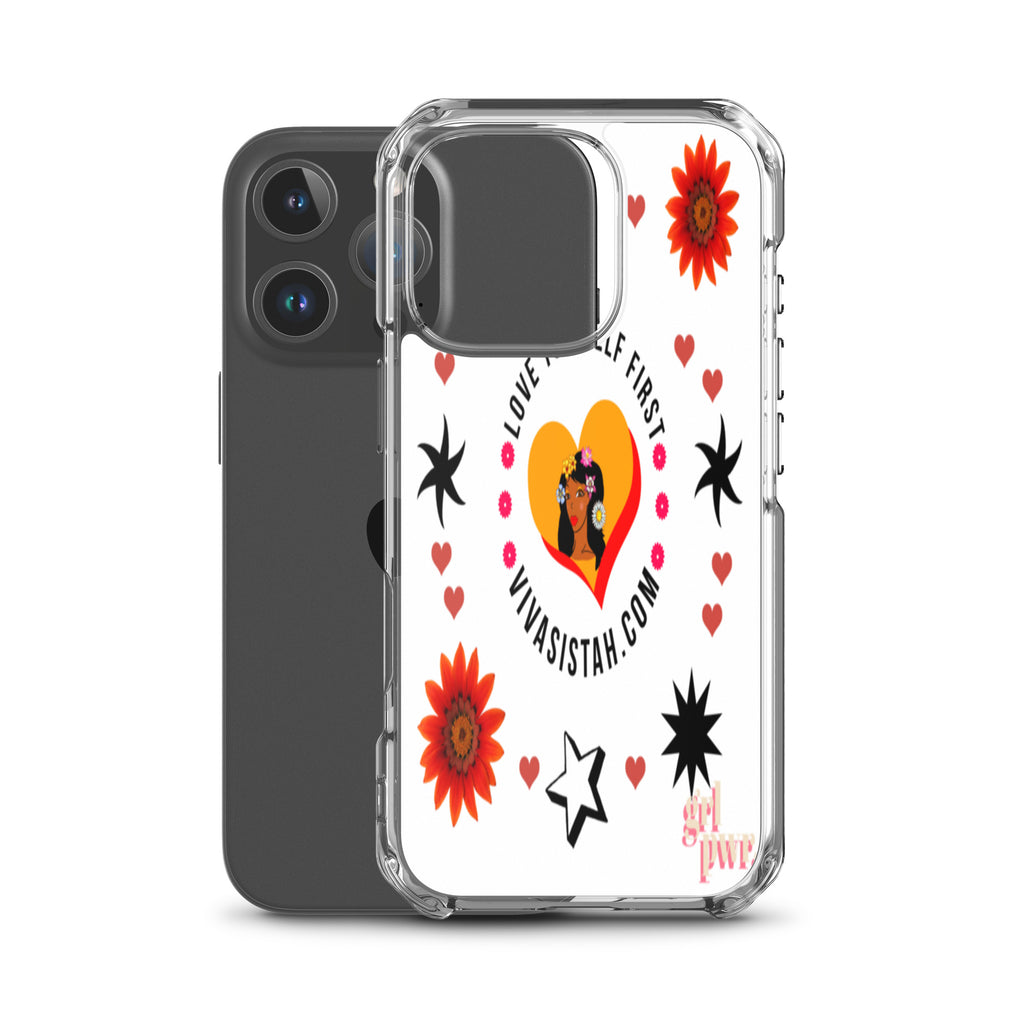 Clear Case for iPhone® Jade flowers Flowers & Stars