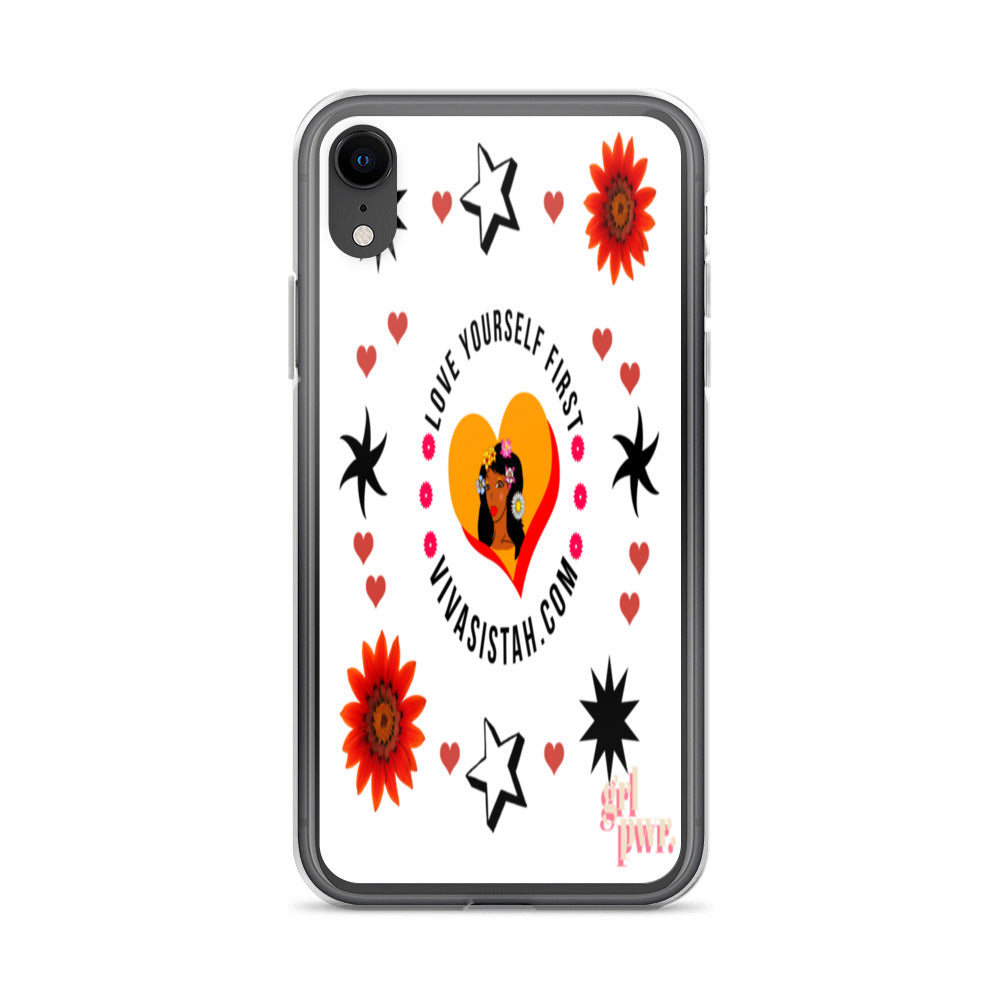 Clear Case for iPhone® Jade flowers Flowers & Stars