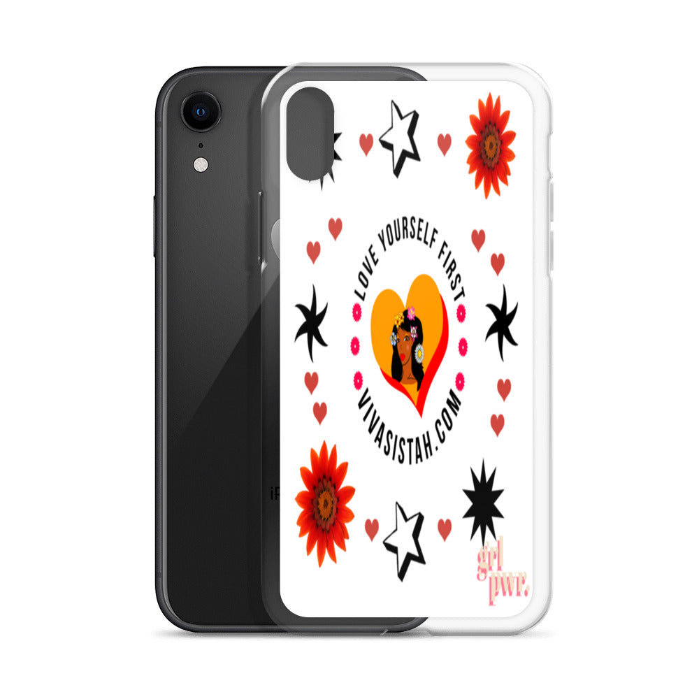 Clear Case for iPhone® Jade flowers Flowers & Stars