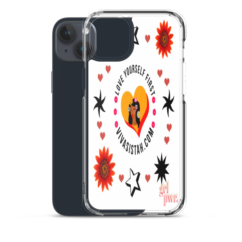 Clear Case for iPhone® Jade flowers Flowers & Stars
