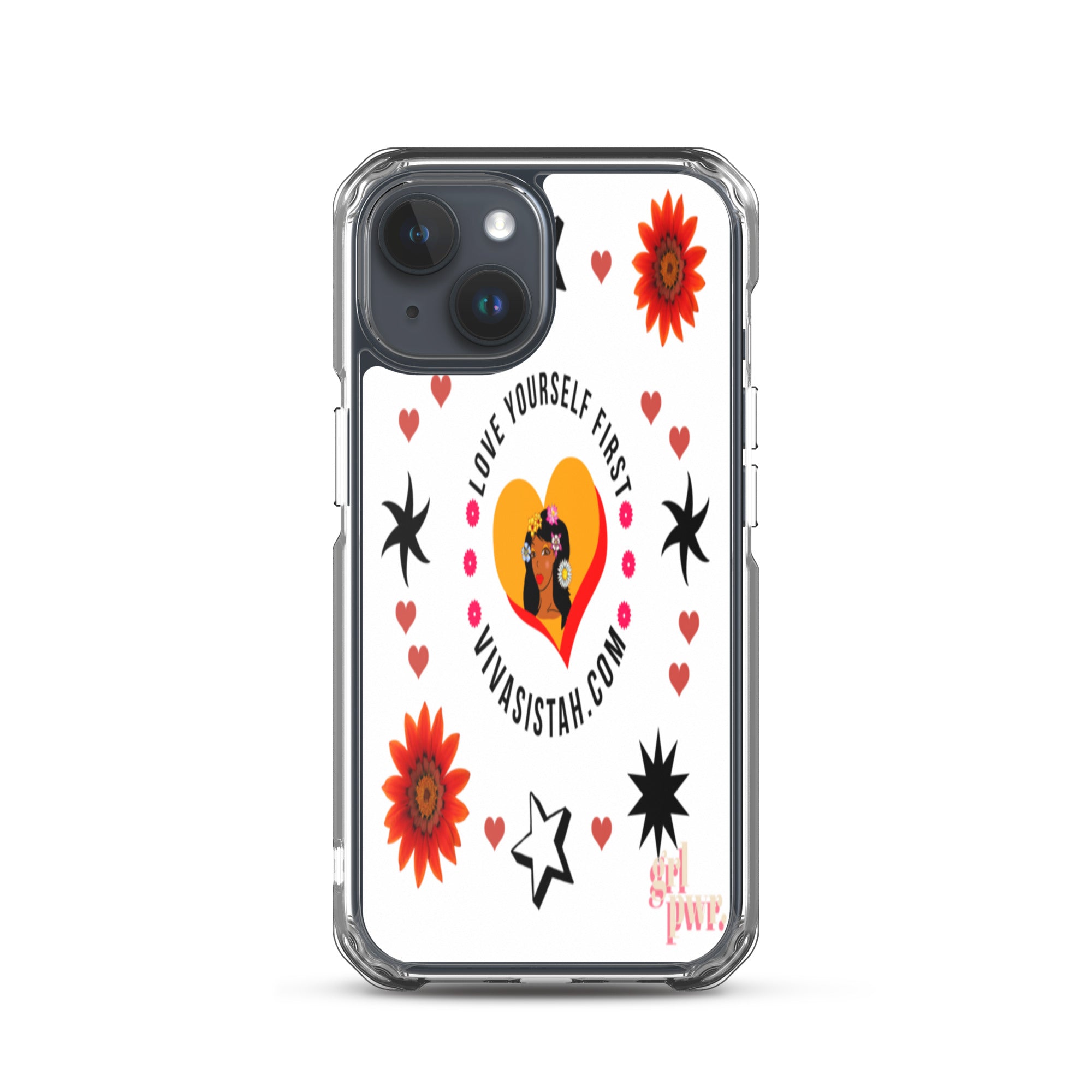 Clear Case for iPhone® Jade flowers Flowers & Stars