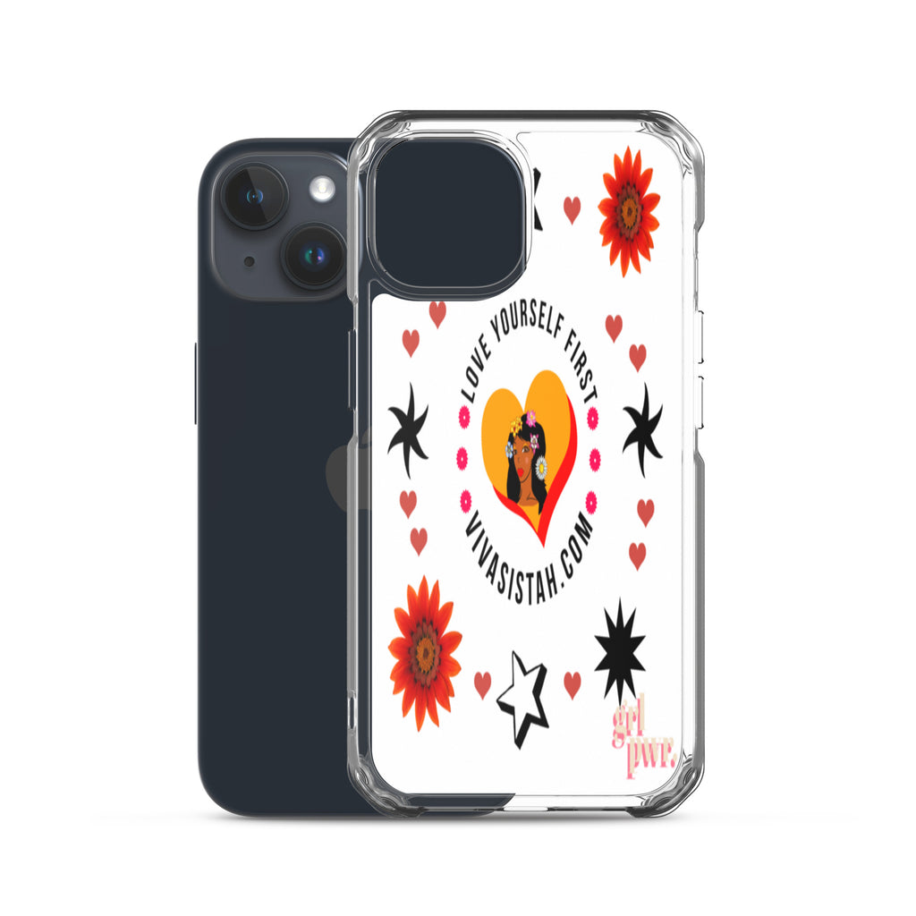 Clear Case for iPhone® Jade flowers Flowers & Stars