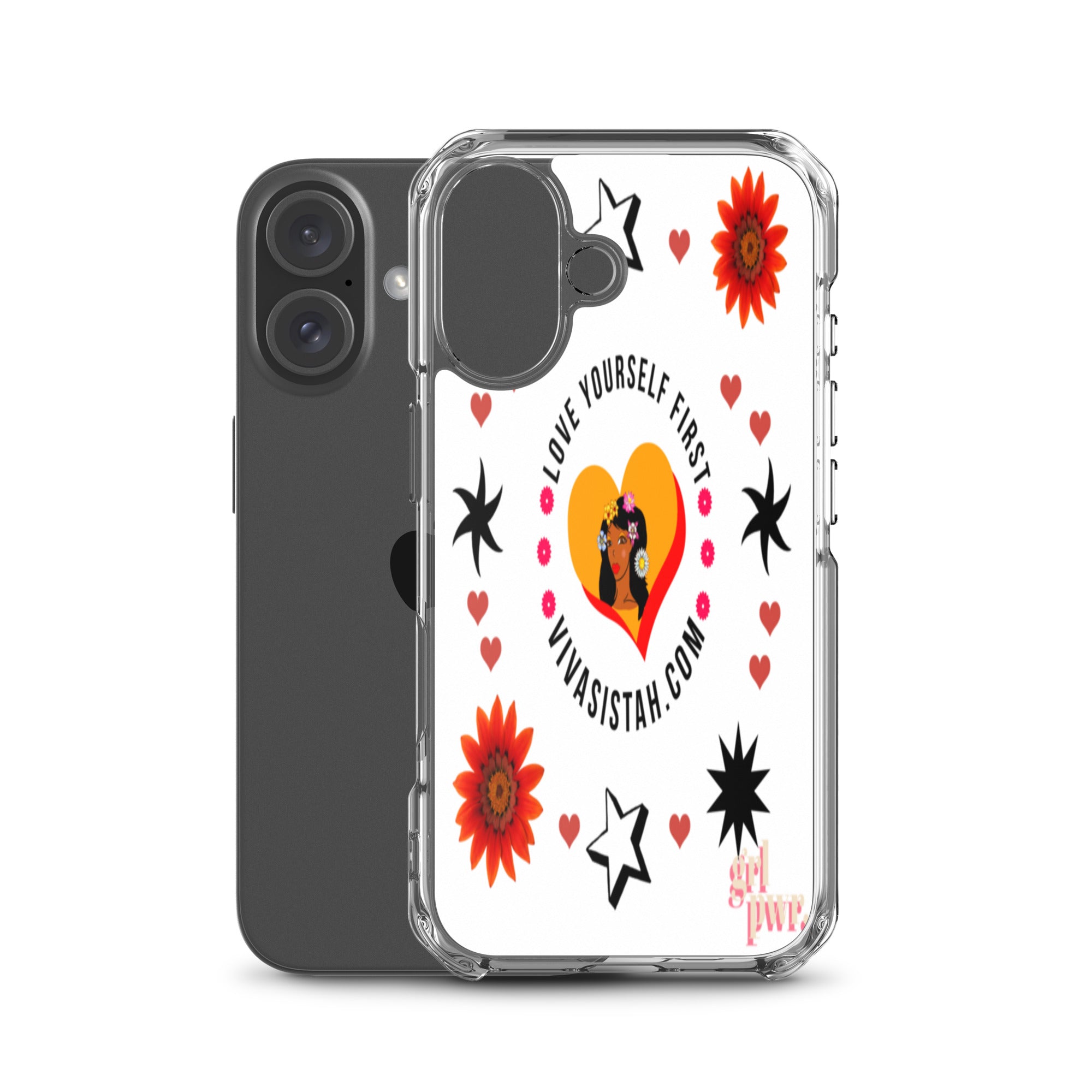 Clear Case for iPhone® Jade flowers Flowers & Stars