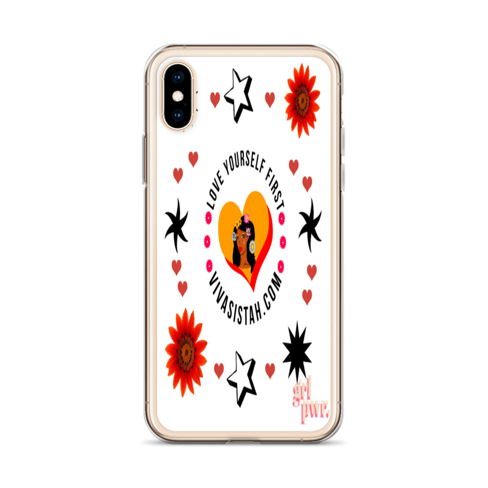 Clear Case for iPhone® Jade flowers Flowers & Stars