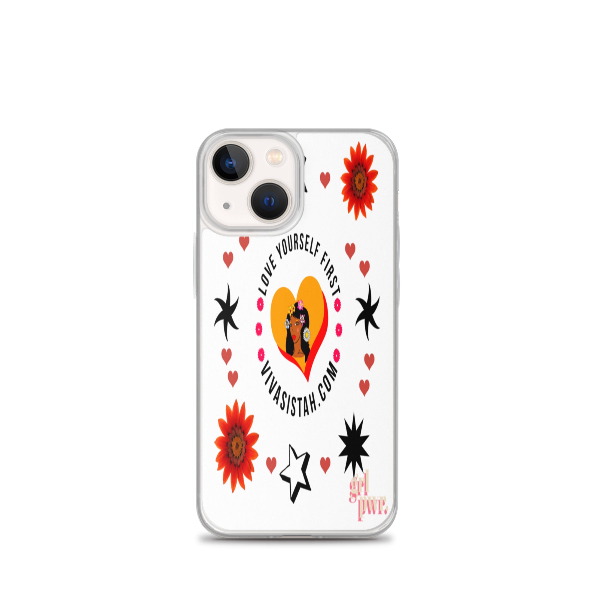 Clear Case for iPhone® Jade flowers Flowers & Stars - VivaSistah
