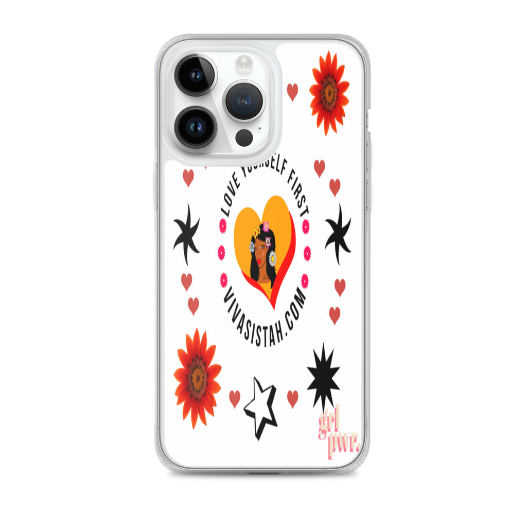 Clear Case for iPhone® Jade flowers Flowers & Stars - VivaSistah