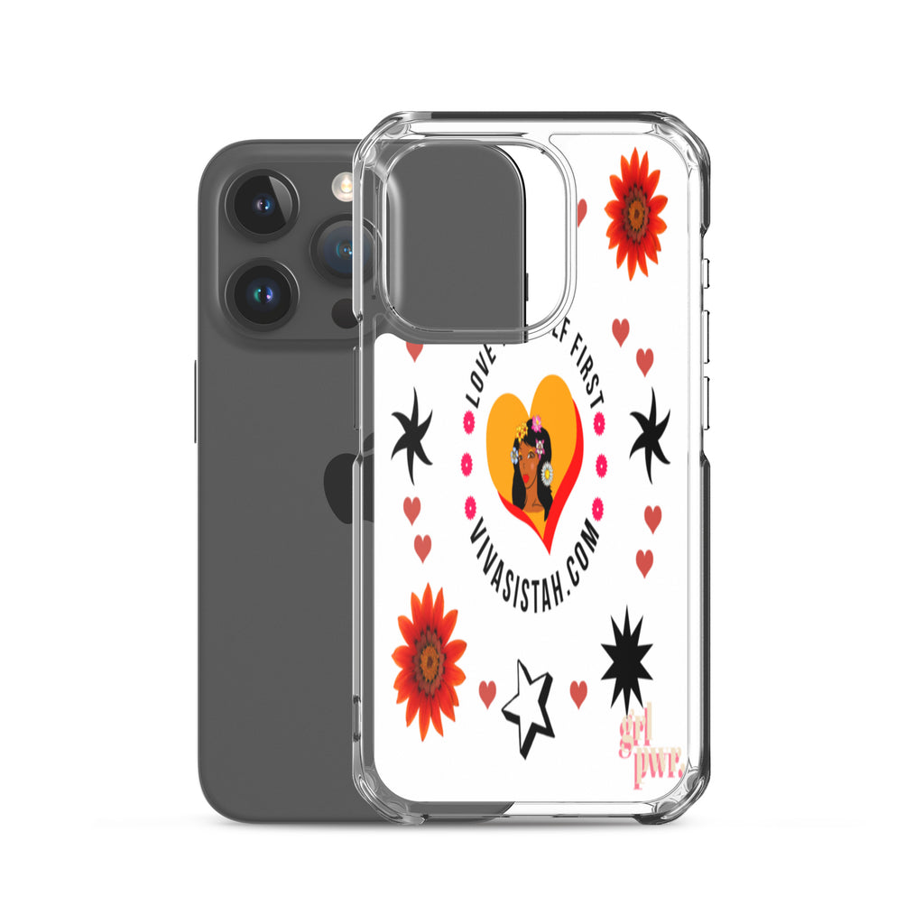 Clear Case for iPhone® Jade flowers Flowers & Stars