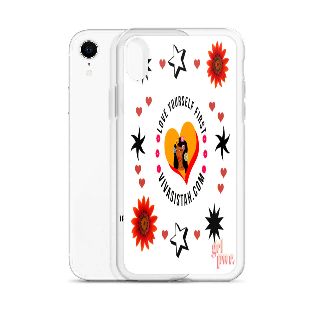 Clear Case for iPhone® Jade flowers Flowers & Stars