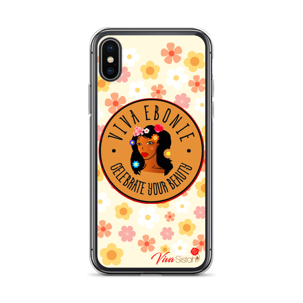 Clear Case for iPhone® Jade Flowers floral