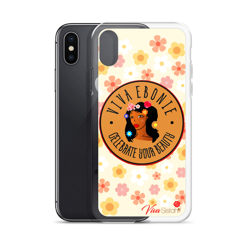 Clear Case for iPhone® Jade Flowers floral