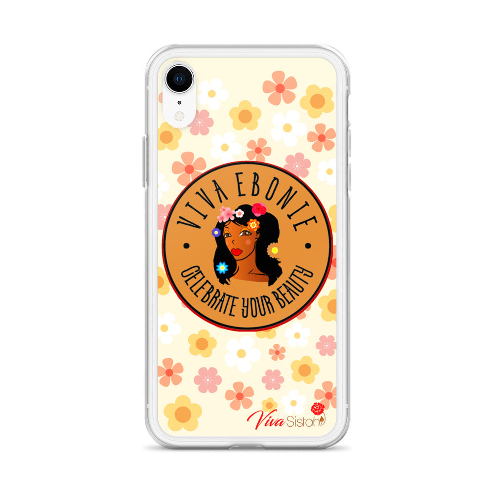 Clear Case for iPhone® Jade Flowers floral