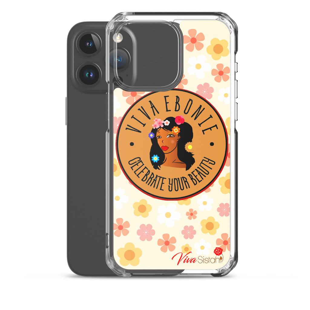 Clear Case for iPhone® Jade Flowers floral