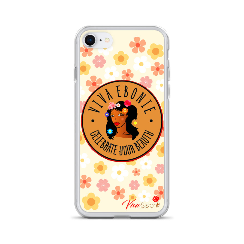 Clear Case for iPhone® Jade Flowers floral