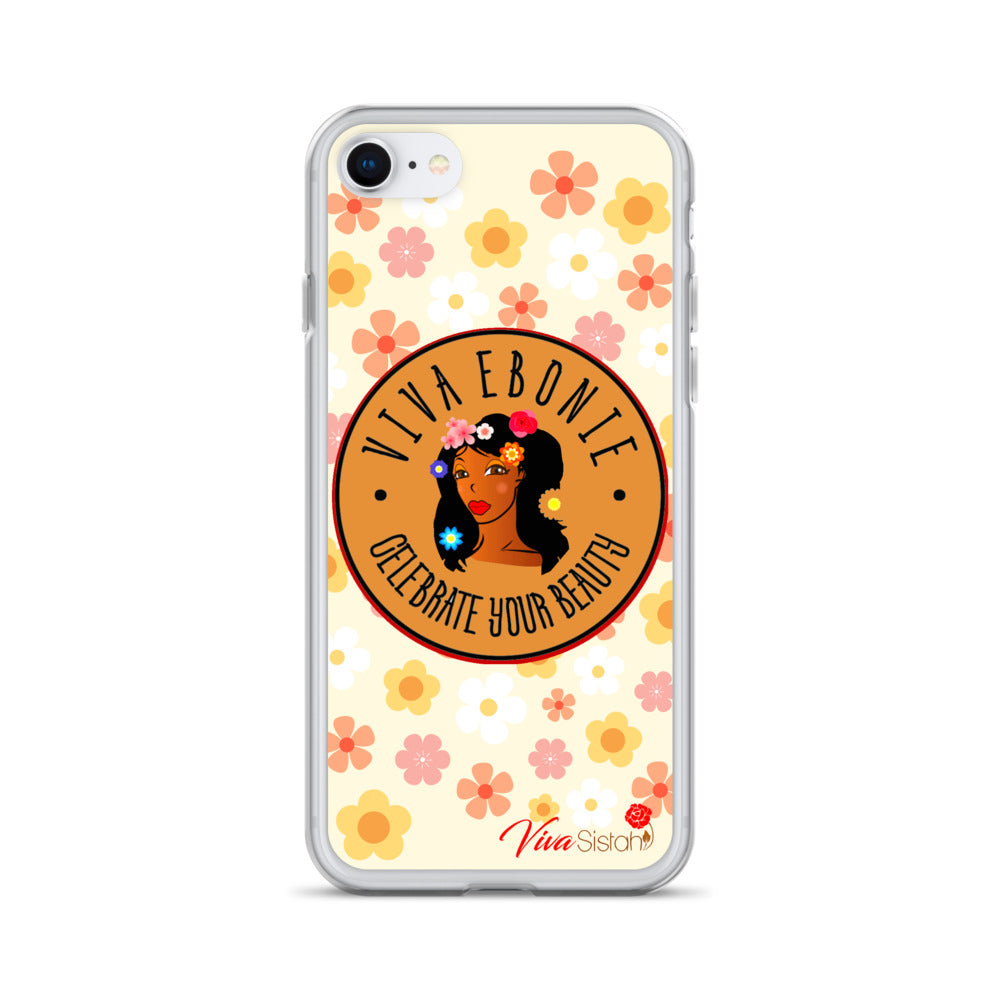 Clear Case for iPhone® Jade Flowers floral