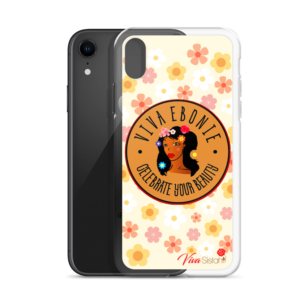 Clear Case for iPhone® Jade Flowers floral