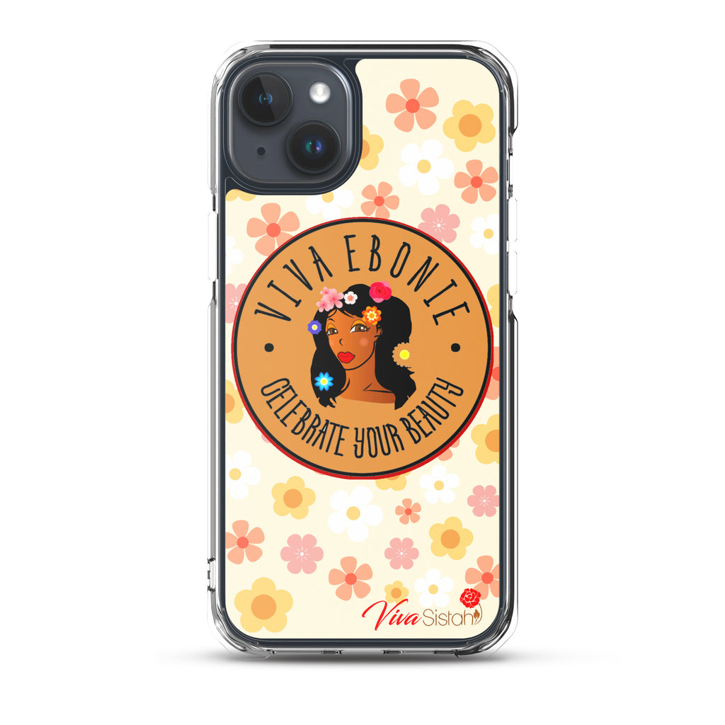 Clear Case for iPhone® Jade Flowers floral