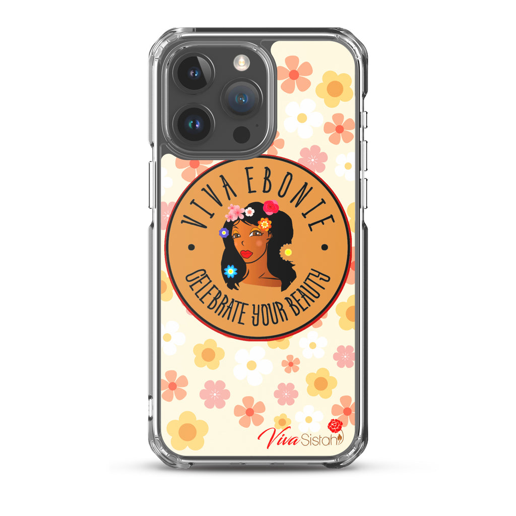 Clear Case for iPhone® Jade Flowers floral