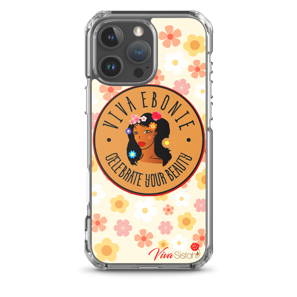 Clear Case for iPhone® Jade Flowers floral