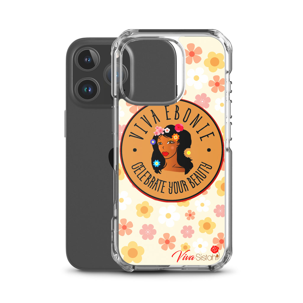 Clear Case for iPhone® Jade Flowers floral
