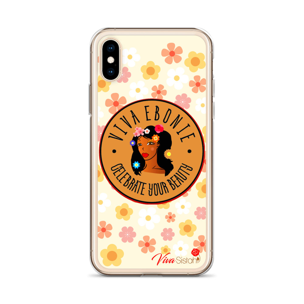 Clear Case for iPhone® Jade Flowers floral