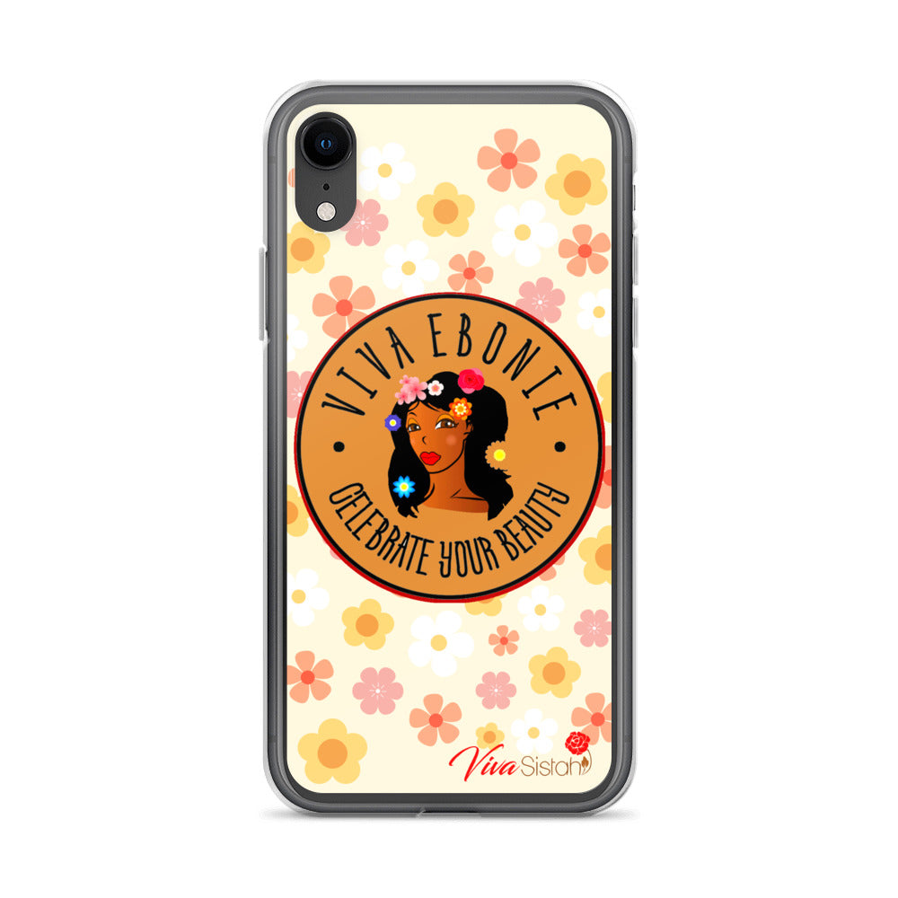 Clear Case for iPhone® Jade Flowers floral