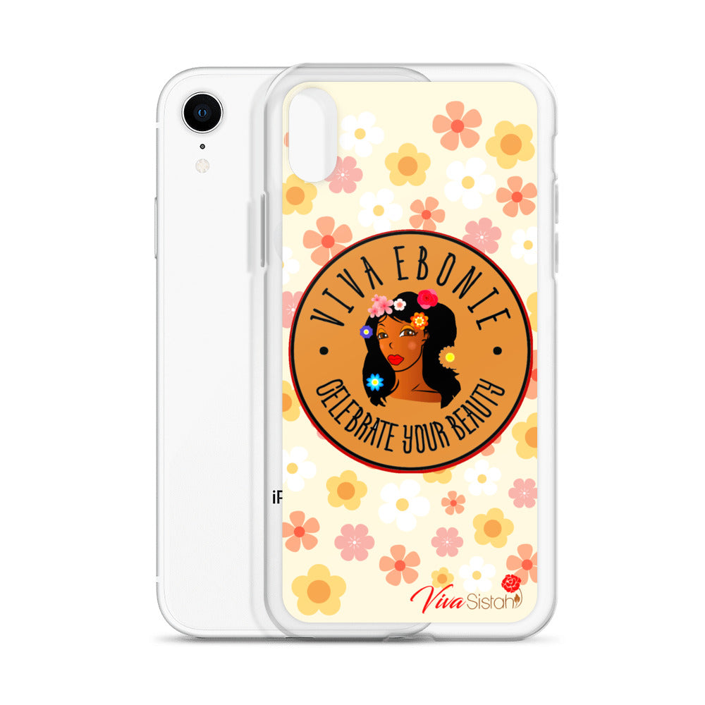 Clear Case for iPhone® Jade Flowers floral